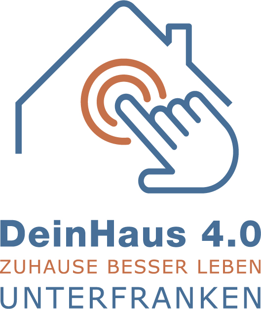 Logo DeinHaus 4.0 - Zuhause Besser Leben - Unterfranken